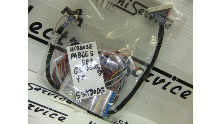 Hisense 55K20DG cables set